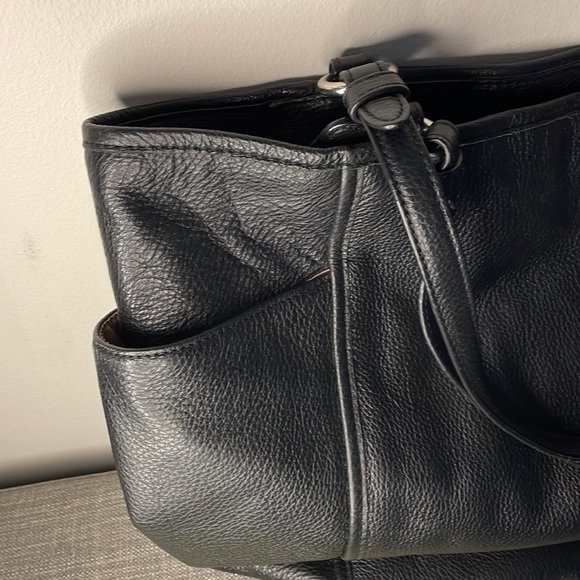 Coach black bag. Perfect for laptop and work. - Picture 7 of 7